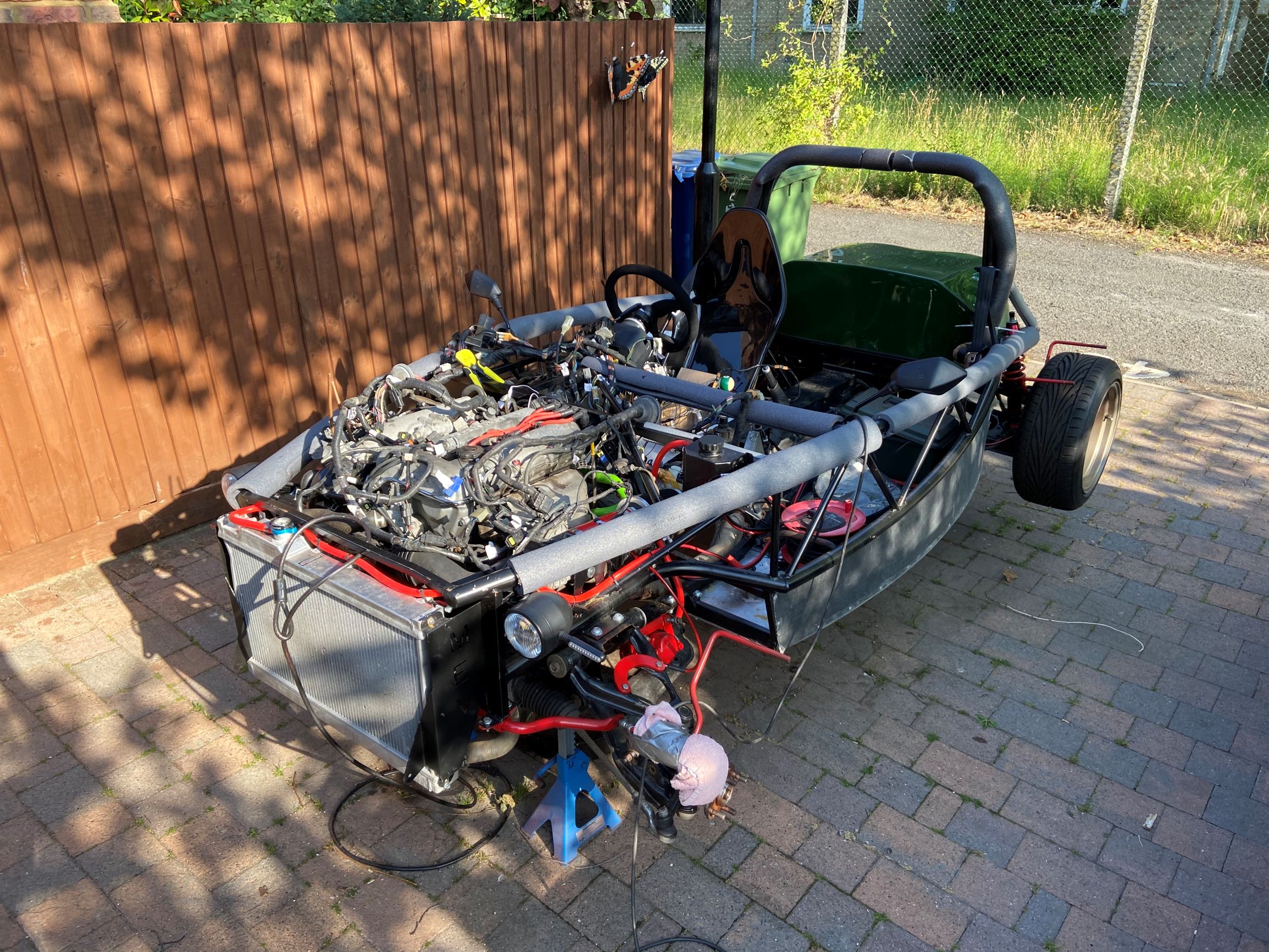 kit car being built